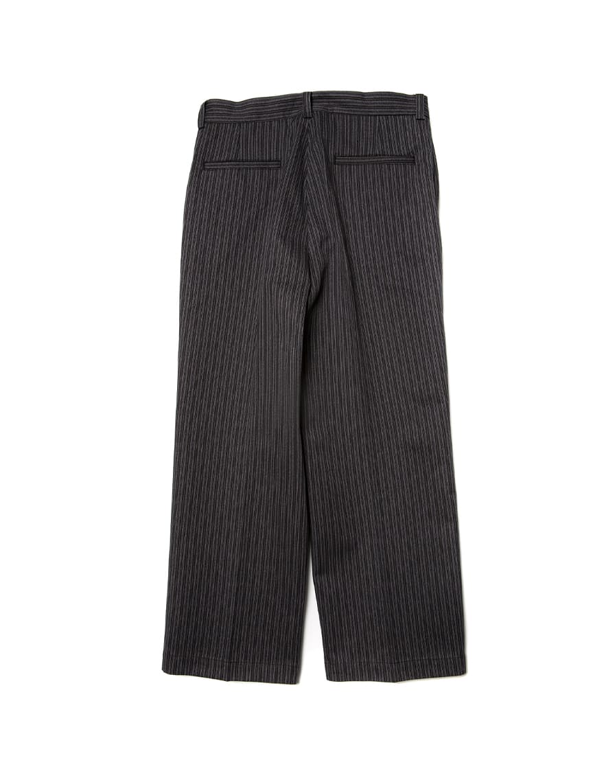 Twist Twill Striped Trouser Black - Image 5