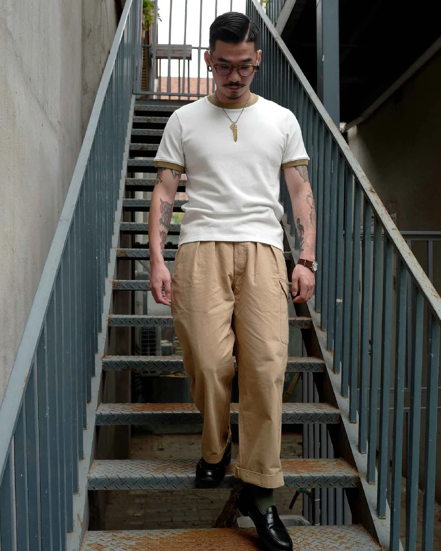 1940s Crew Neck Tee - Image 12