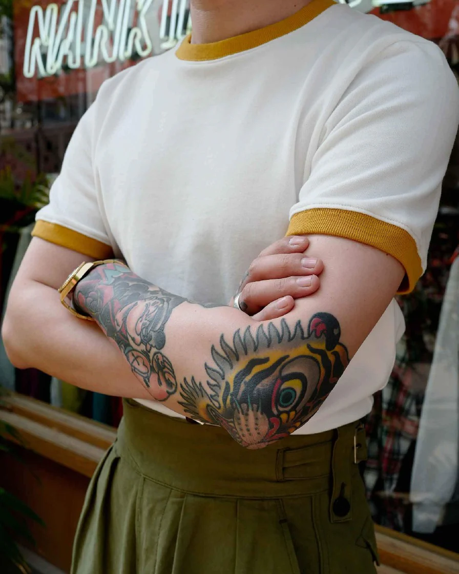 1940s Crew Neck Tee - Image 9