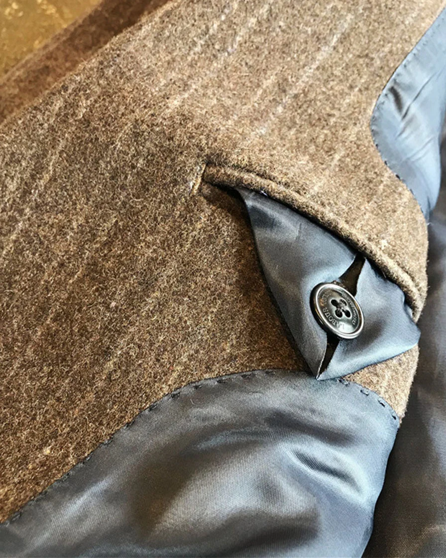 Ambassador three-pieces-suits Top-Brown - Image 7