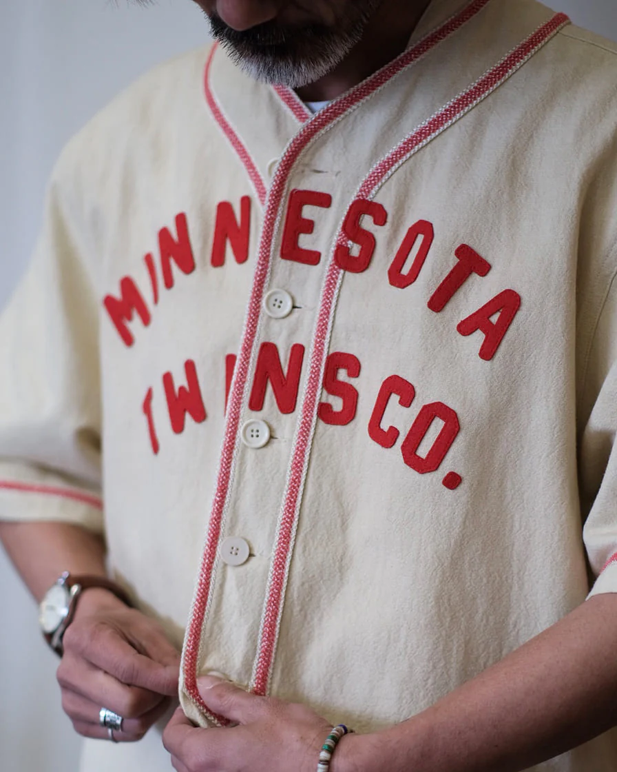 Cream Basedball Jersey - Image 3