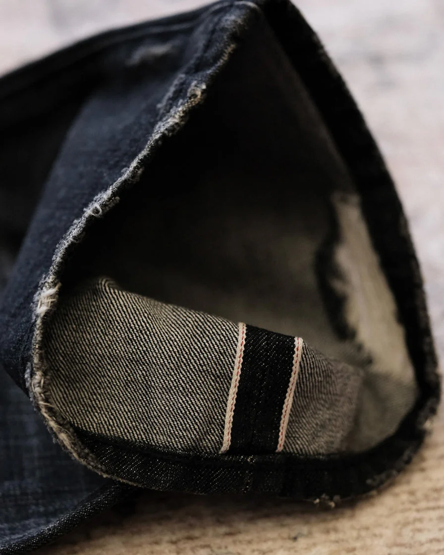 Blade Distressed Denim Black - Image 4
