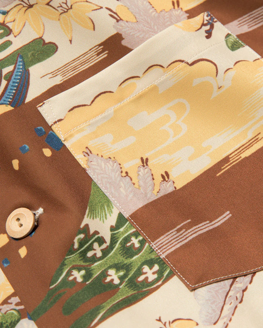 Japanese Suburban Twill Hawaiian Shirt - Image 7