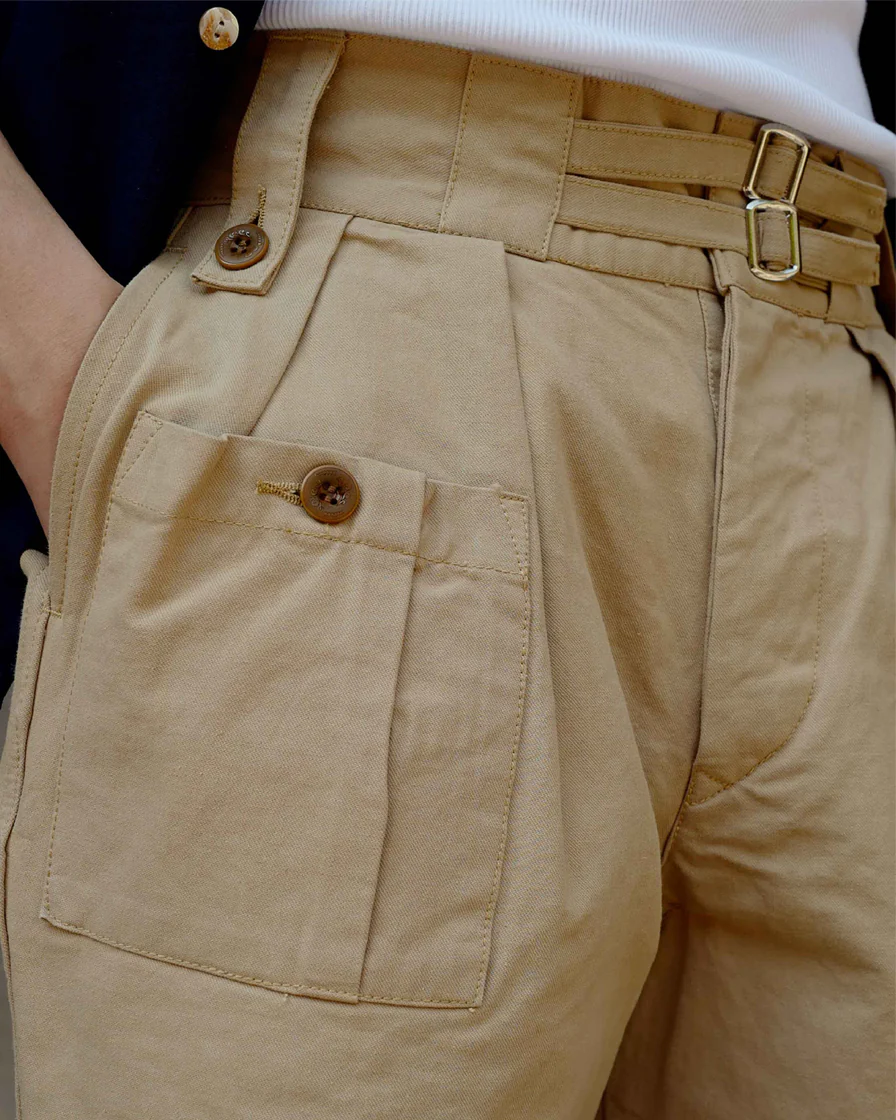 British Army Double Buckle Gurkha Shorts - Image 5