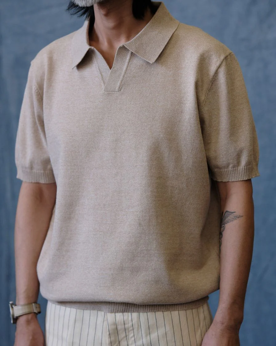 Buttonless Polo Shirt - Image 2