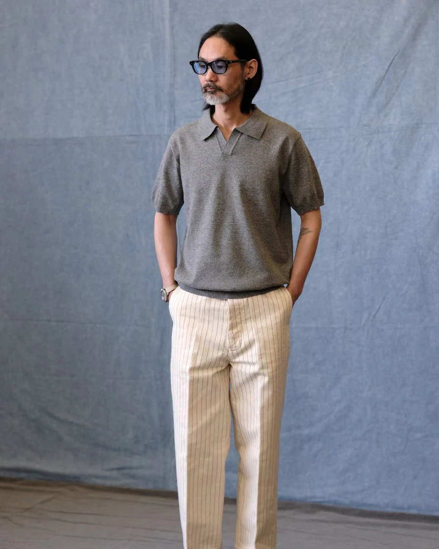 Buttonless Polo Shirt - Image 5