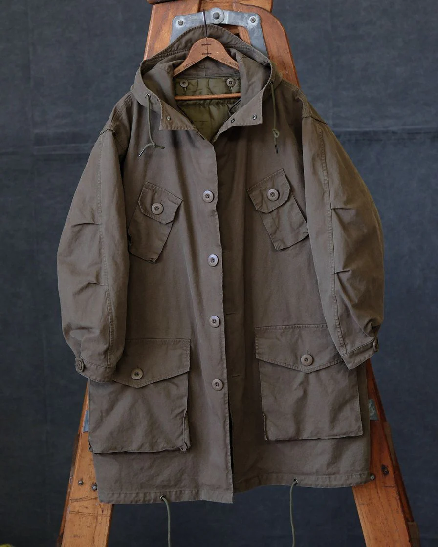 Canadian 70s' Military Parka Replica & Quilted Liner - Image 4