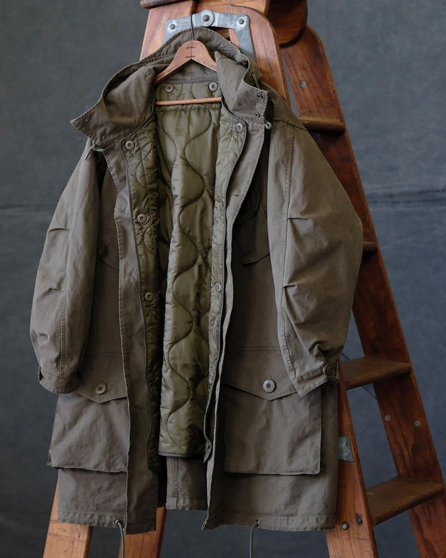 Canadian 70s' Military Parka Replica & Quilted Liner - Image 5