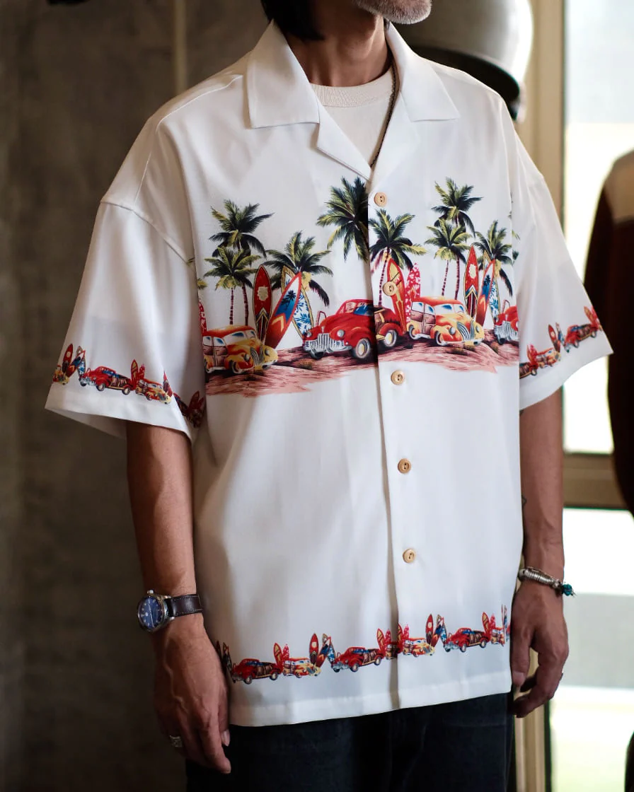 Coastal Bay Hawaiian Shirt - Image 4