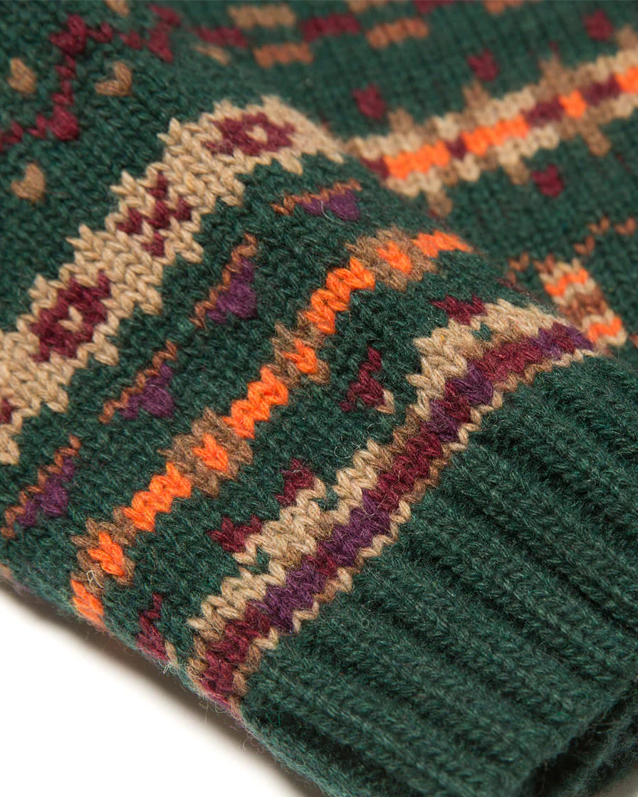 Fair Isle Jumper Green - Image 6