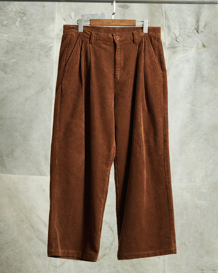 Cord Loose Straight Trousers - Image 10