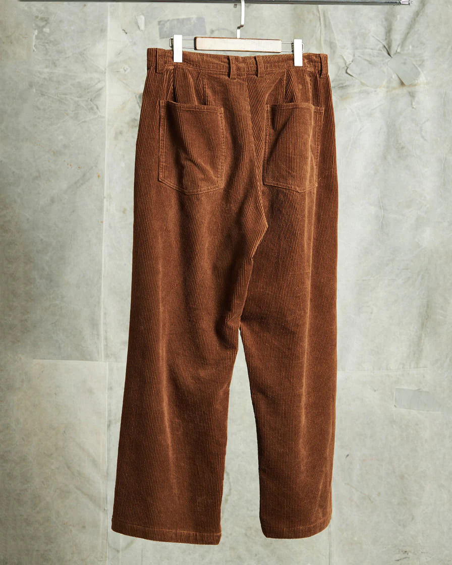 Cord Loose Straight Trousers - Image 12