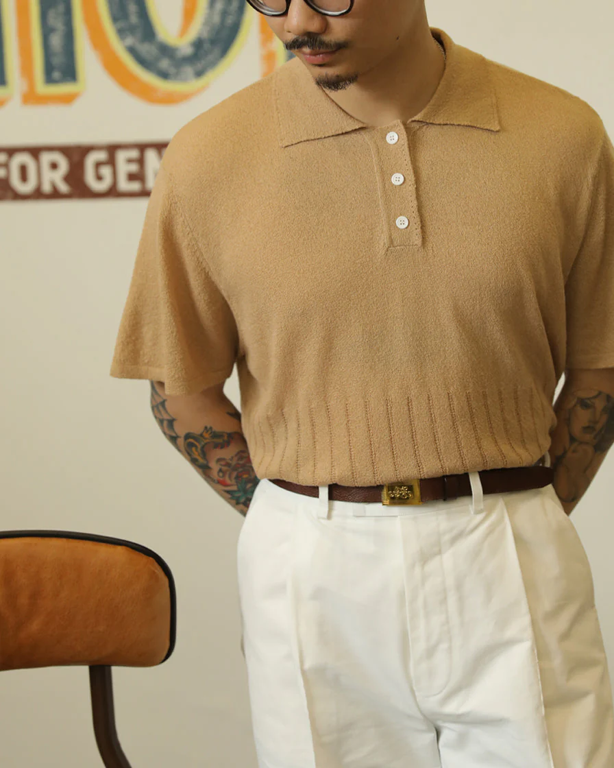 Cutaway Collar Polo Shirt - Image 7