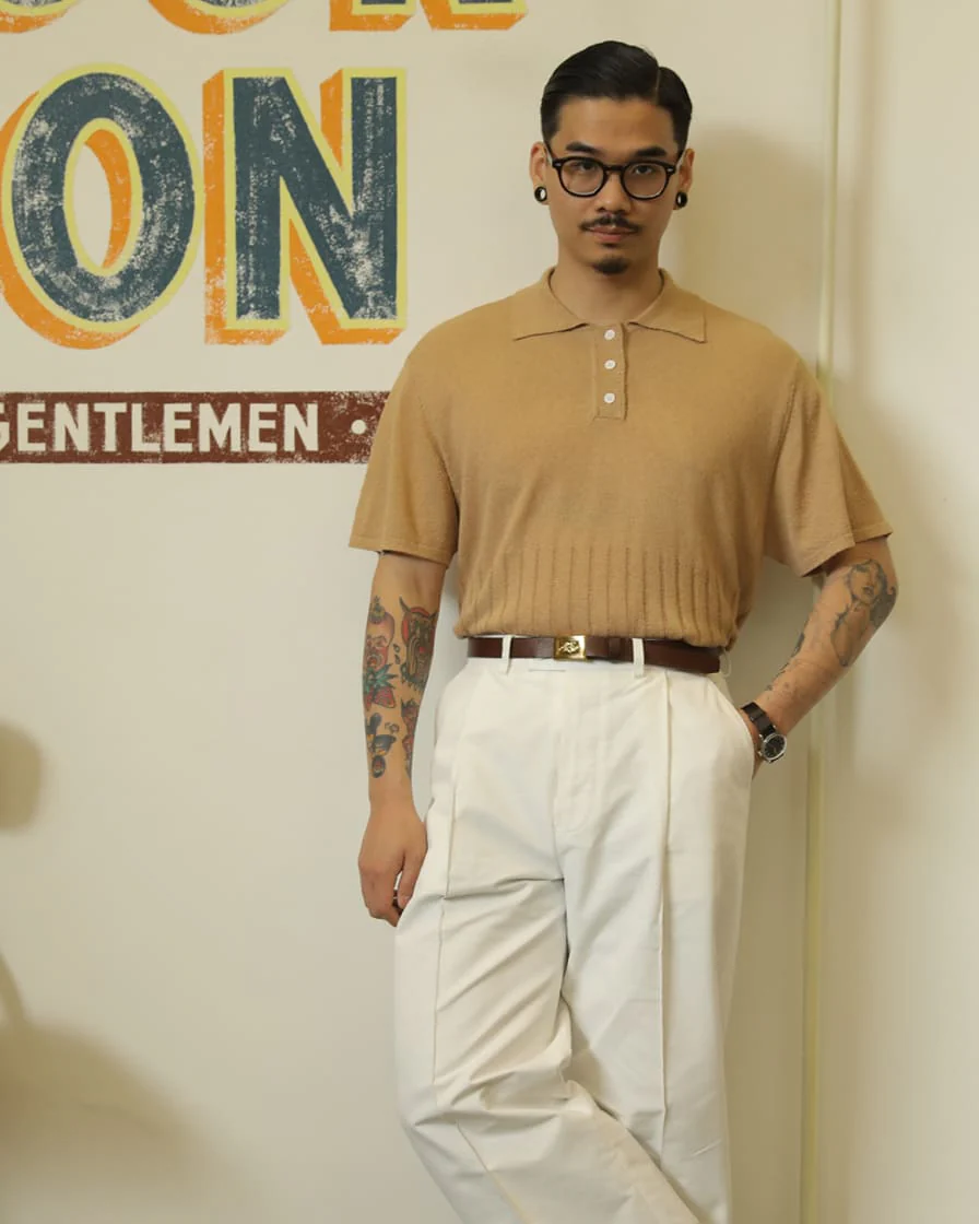 Cutaway Collar Polo Shirt - Image 8