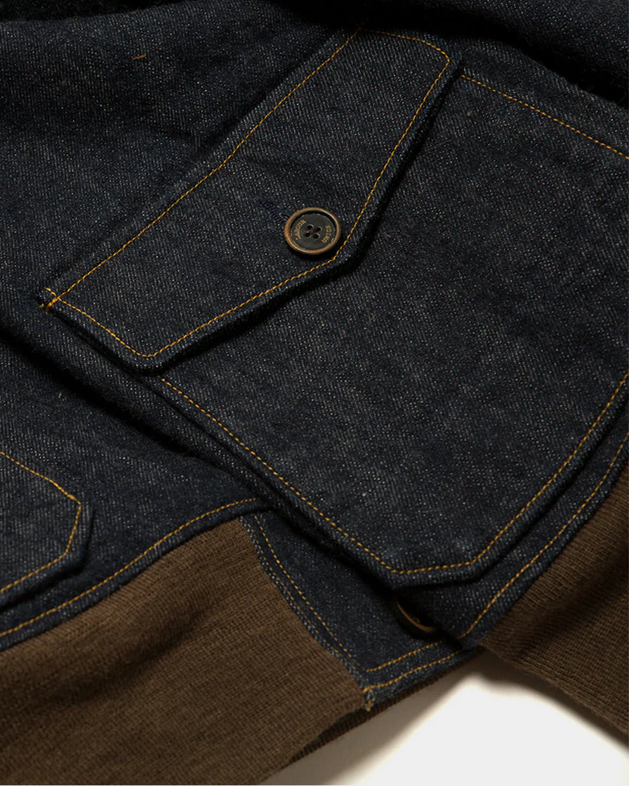 Denim A-1 Jacket - Image 11