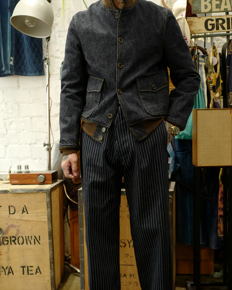 Denim A-1 Jacket - Image 3