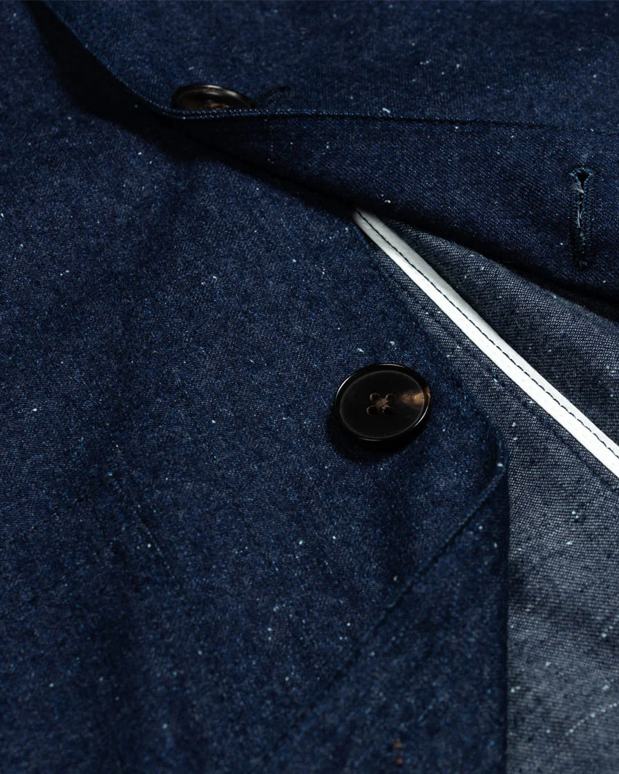 Denim Trench Coat - Image 9