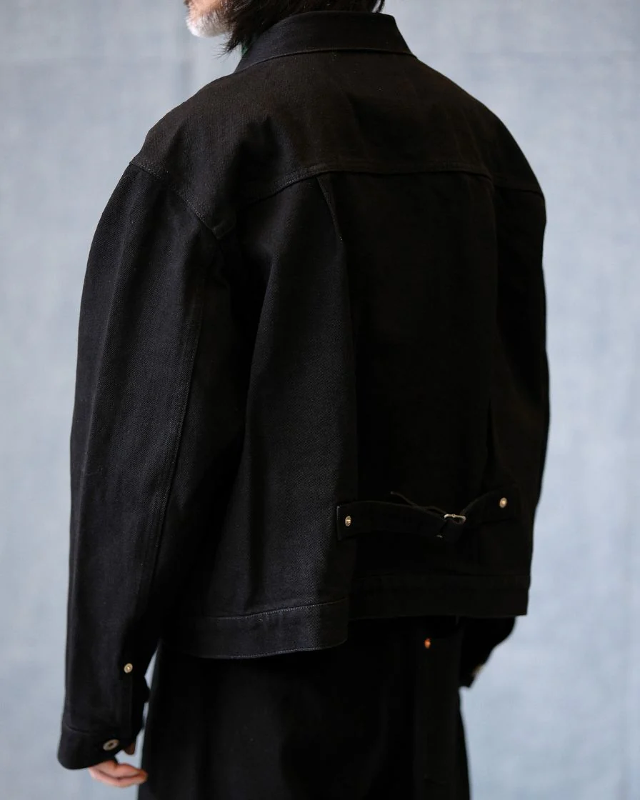 Type-I Denim Trucker Jacket – Slanted Shoulder - Image 12