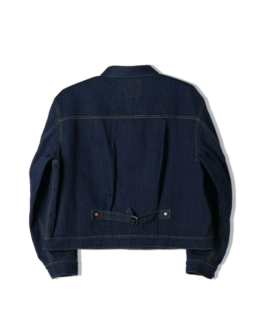 Type-I Denim Trucker Jacket – Slanted Shoulder - Image 7