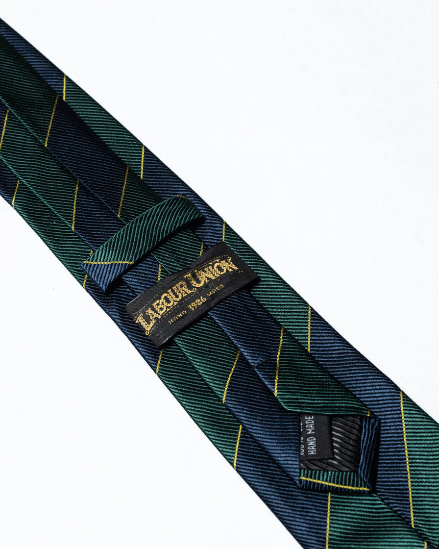 Dark Green Regimental Tie - Image 5