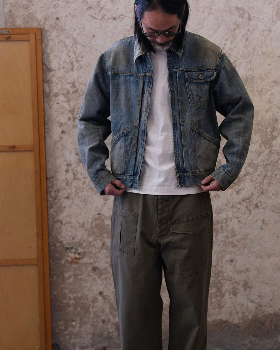 Distressed Denim Jacket - Image 3