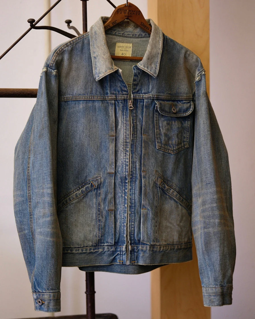 Distressed Denim Jacket - Image 6