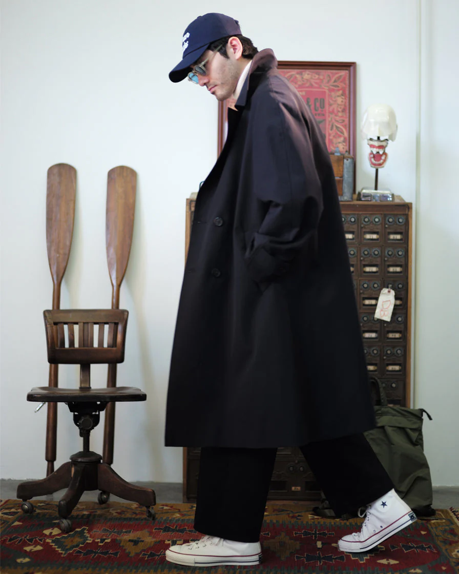 Double Breasted Trench Coat - Image 11