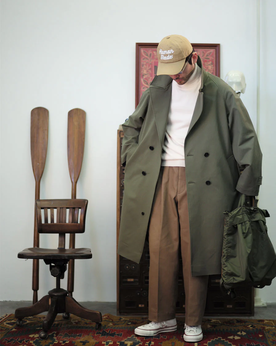 Double Breasted Trench Coat - Image 5