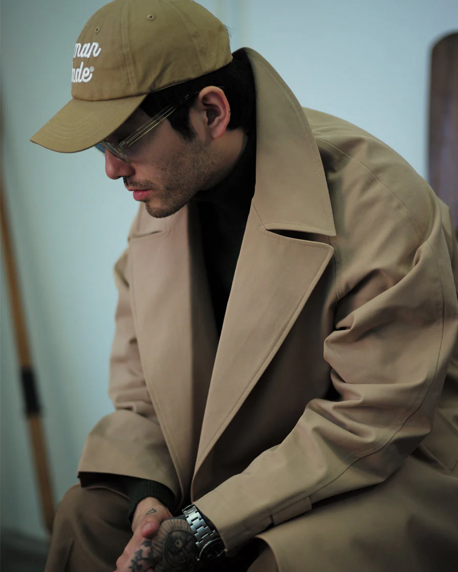 Double Breasted Trench Coat - Image 6
