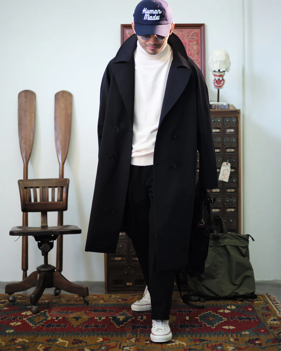 Double Breasted Trench Coat - Image 9