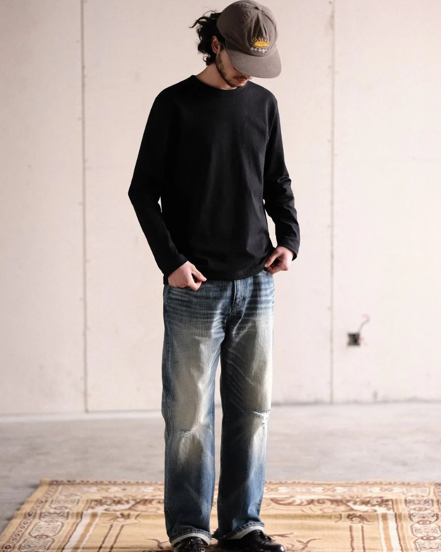 Double-needle Stitch T-Shirts Long Sleeve - Image 4