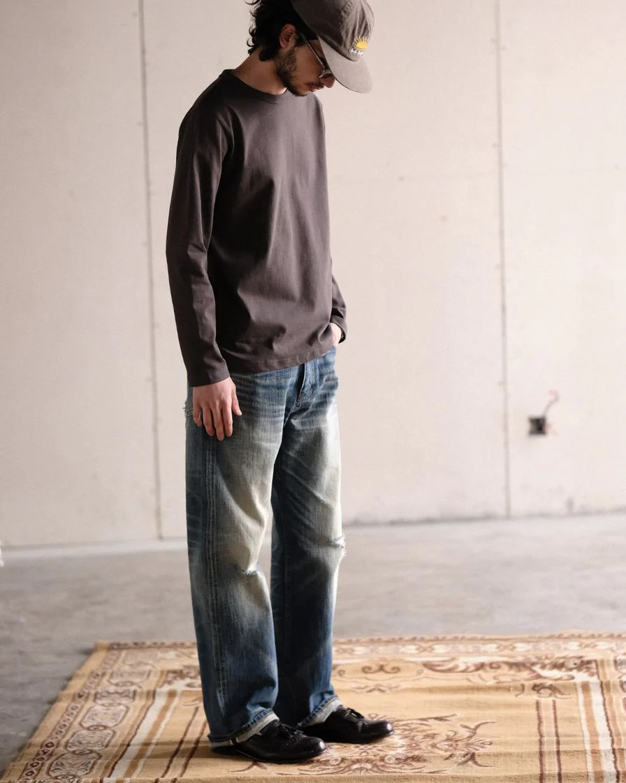 Double-needle Stitch T-Shirts Long Sleeve - Image 9