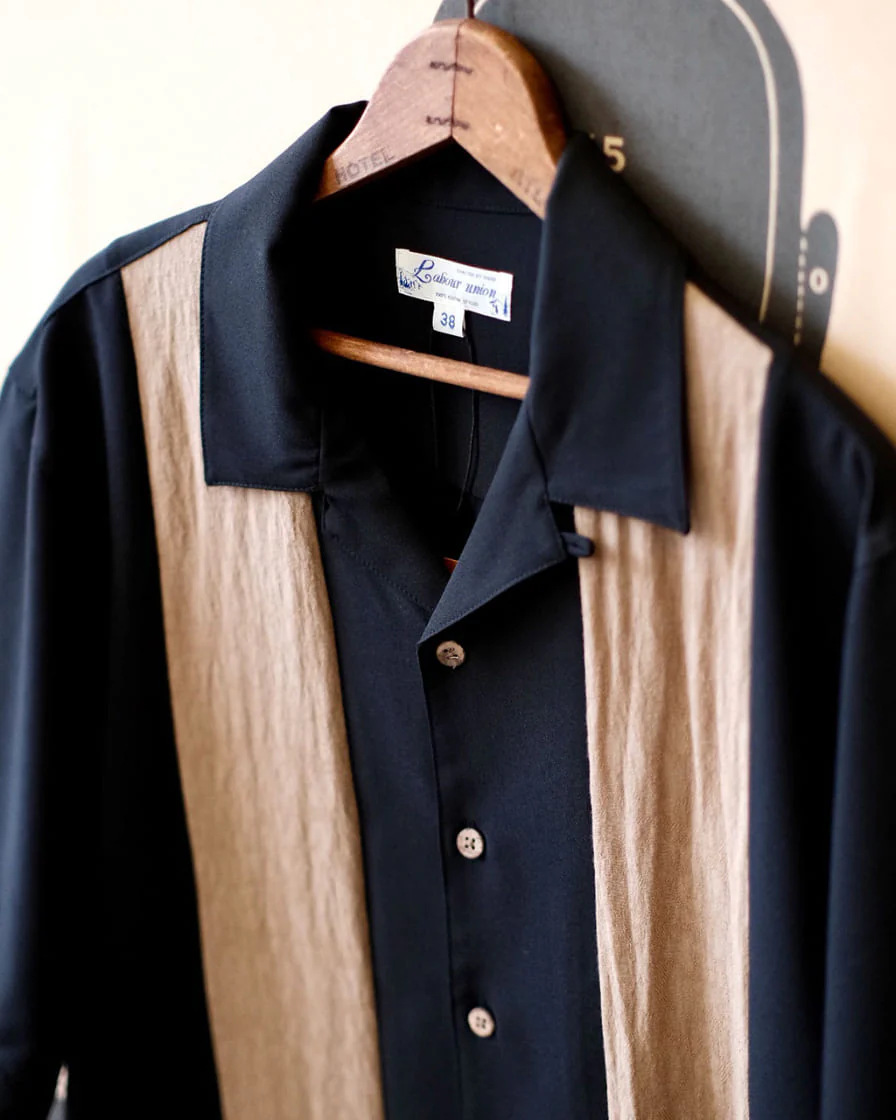 Double Panel Bowling Shirt - Image 5