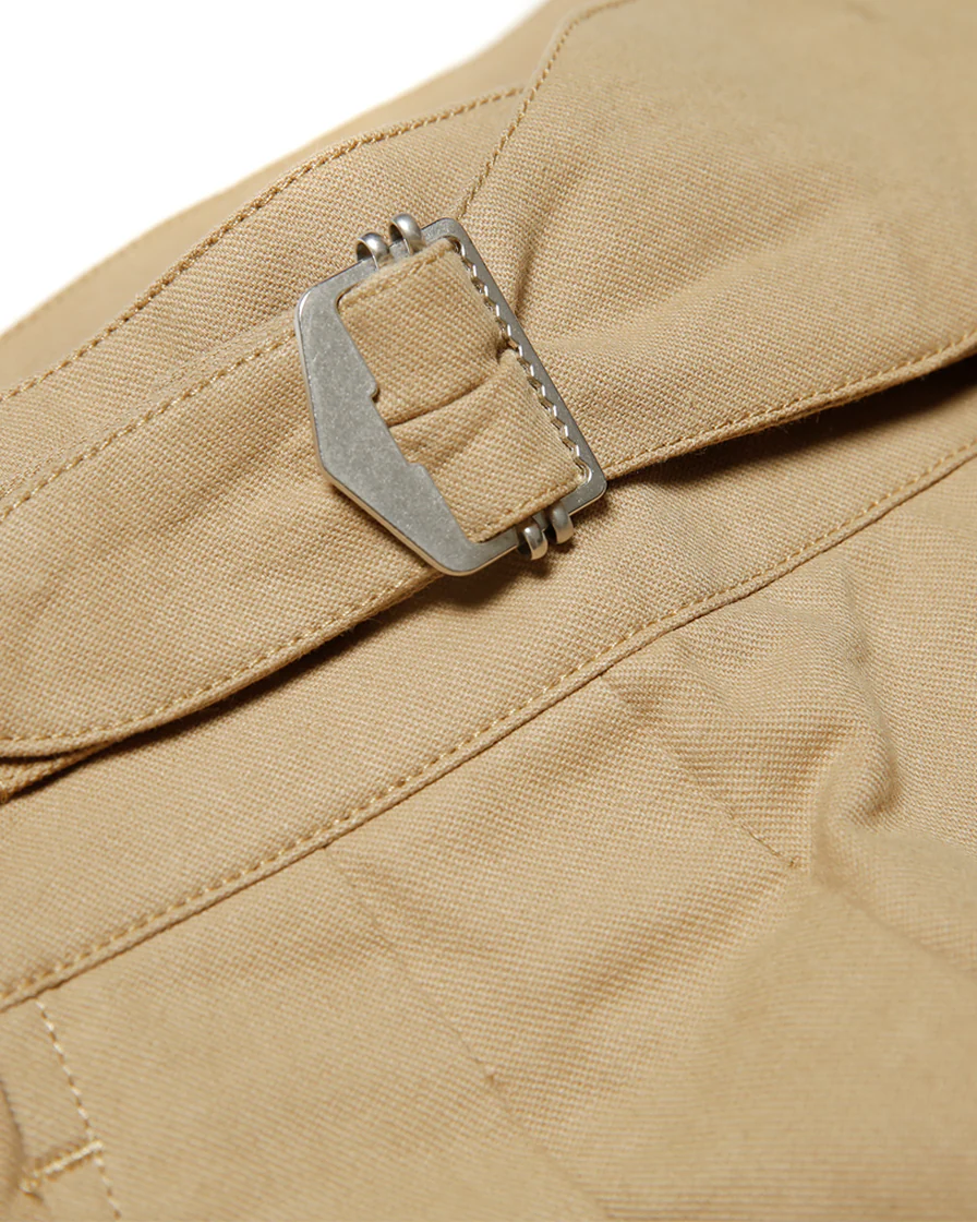 Double Pleated Single Buckle Trousers - Image 6