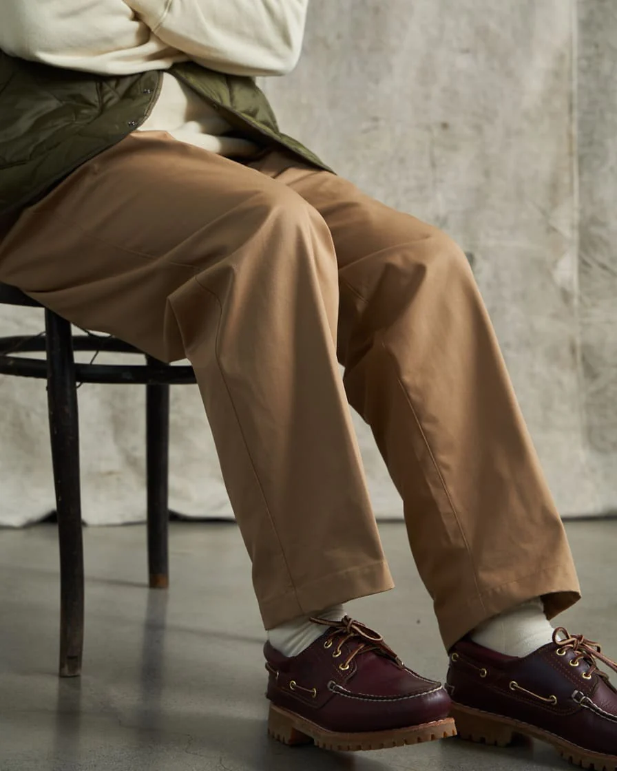 Pleat Twill Chino Pants - Image 3