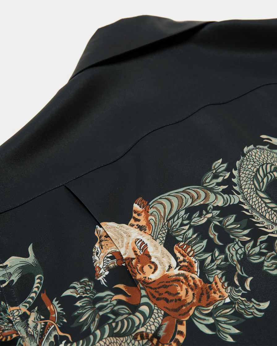 Dragon&Tiger Ukiyo-e Aloha Shirt - Image 7