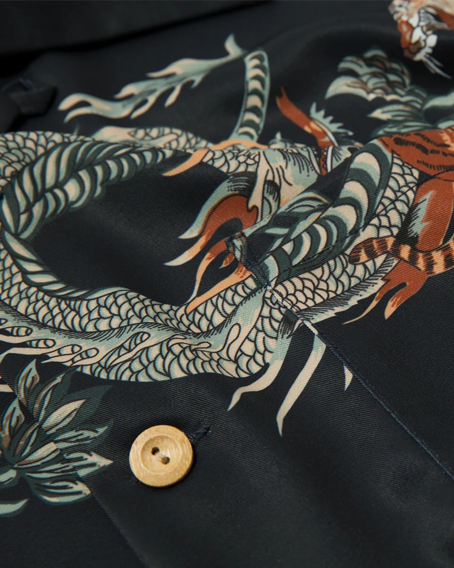 Dragon&Tiger Ukiyo-e Aloha Shirt - Image 9