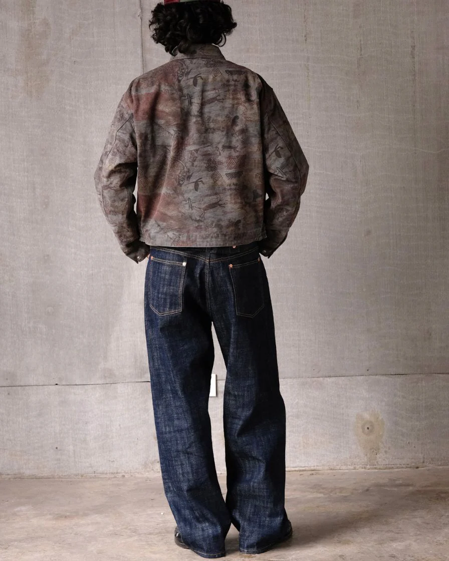 Duck Canvas Chore Jacket Totem Prints - Image 5