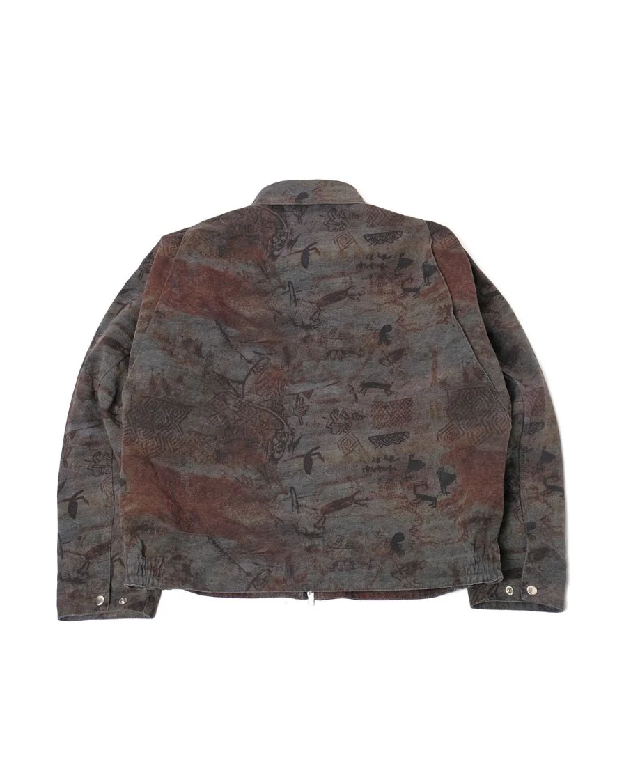 Duck Canvas Chore Jacket Totem Prints - Image 9