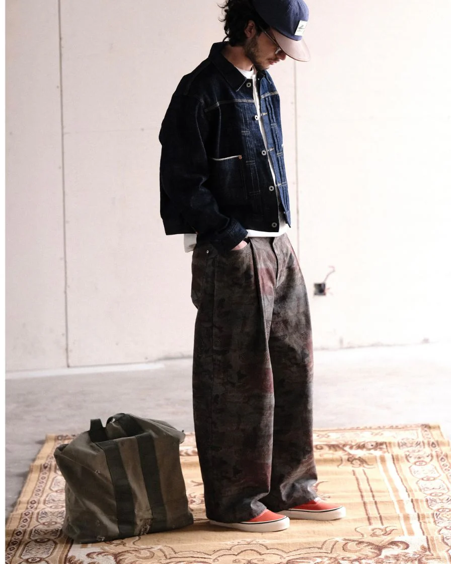 Duck Canvas Work Pants Totem Prints - Image 3