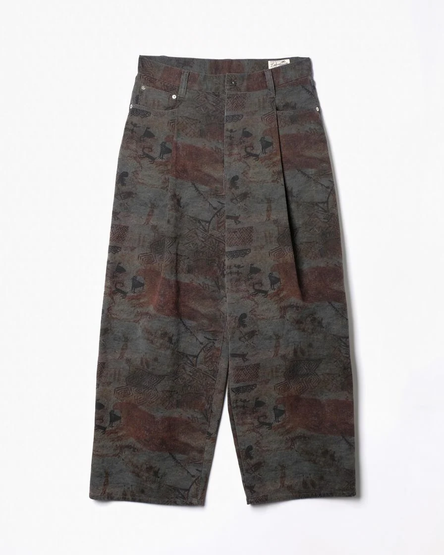 Duck Canvas Work Pants Totem Prints - Image 6