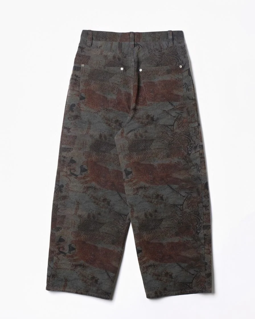 Duck Canvas Work Pants Totem Prints - Image 7