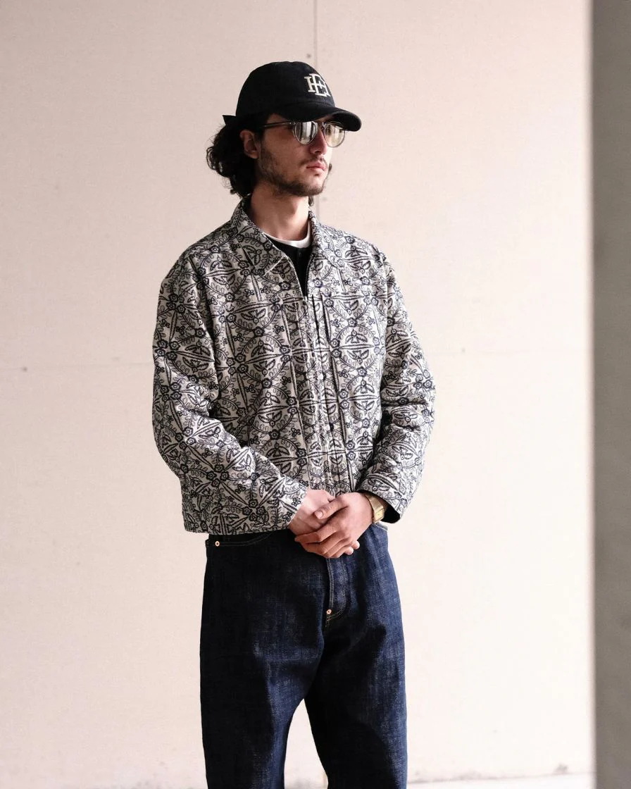 Embroidery Blouson Jacket Thunder Bird Embroidery - Image 4