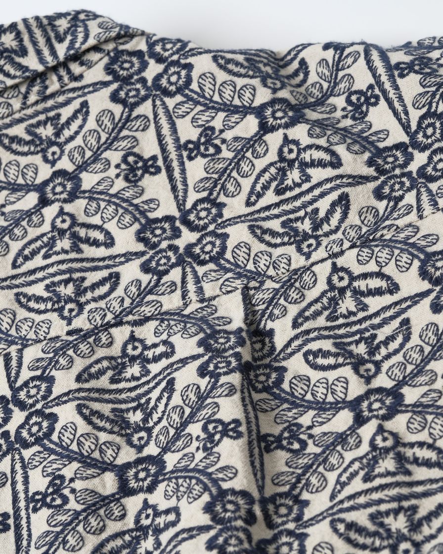 Embroidery Blouson Jacket Thunder Bird Embroidery - Image 7