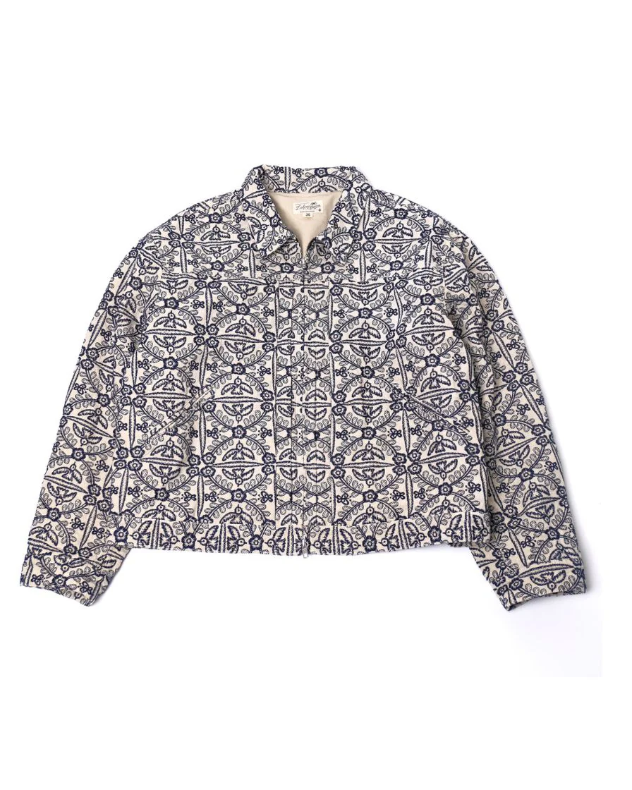 Embroidery Blouson Jacket Thunder Bird Embroidery - Image 8