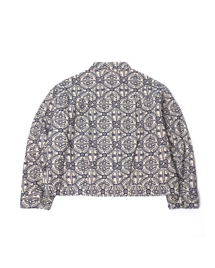 Embroidery Blouson Jacket Thunder Bird Embroidery - Image 9