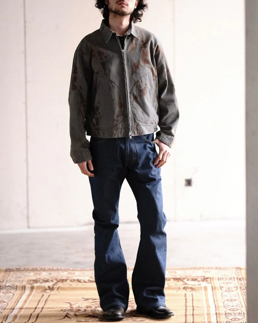 Flared Redline Selvedge Denim Jeans- 14.5oz