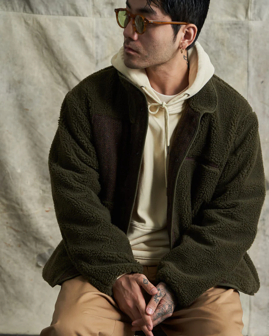 Fleece Jacket Snap-button - Image 6
