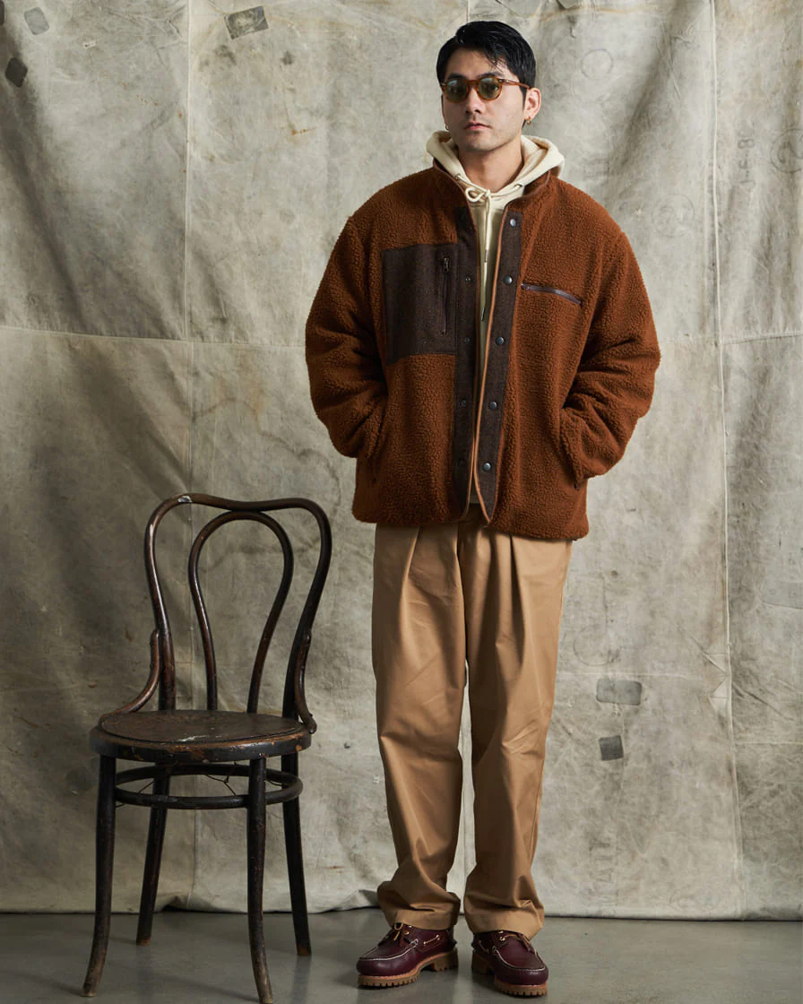 Fleece Jacket Snap-button - Image 8