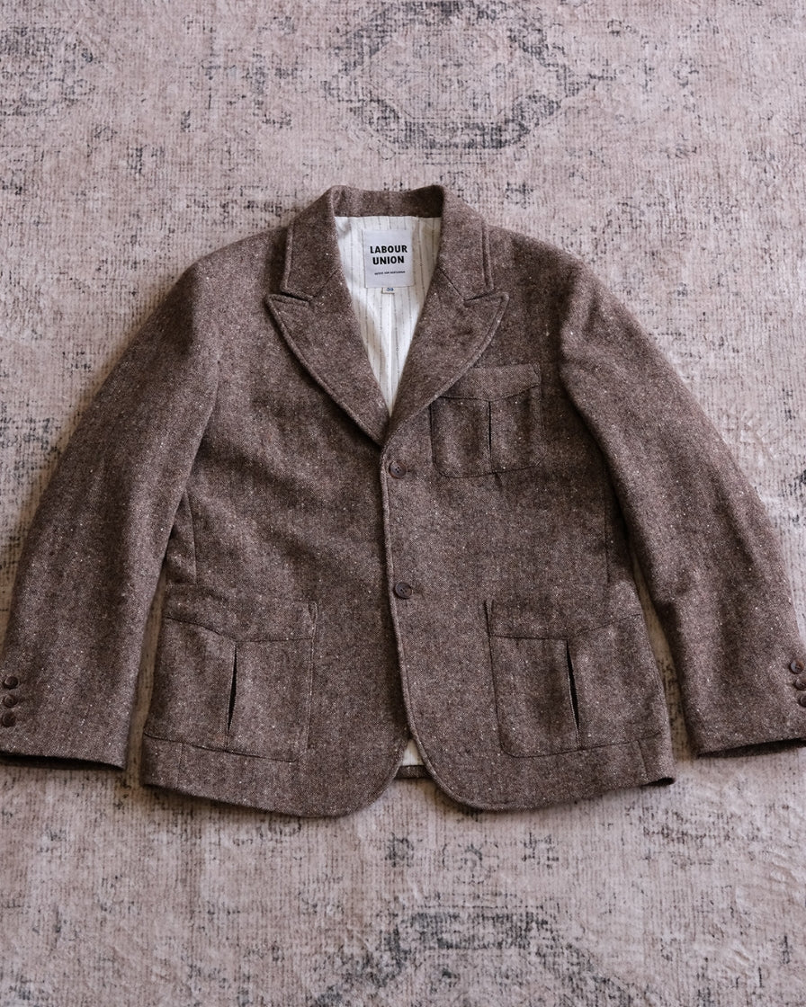 "Fortune Bag" Semi-peak Lapel Blazer - Image 5